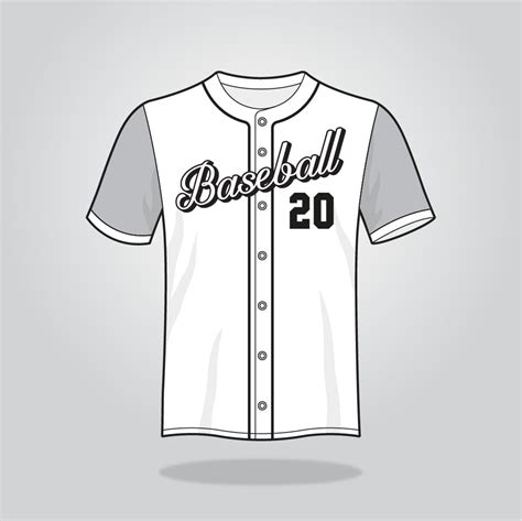 Baseball Jersey Vector 的图像结果