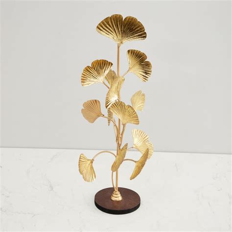 Buy Splendid Abstract Leaf Table Accent from Home Centre at just INR 1599.0