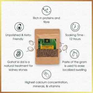 Valley Culture Pahadi Gahat Dal-1 Kg, Nutritious & Delicious Himalayan ...