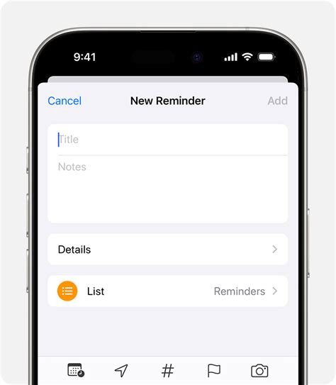 Use Reminders on your iPhone, iPad or iPod touch - Apple Support (IN)