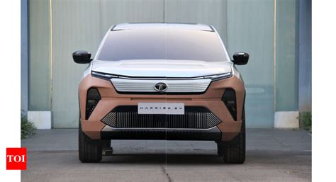 Tata Harrier EV officially revealed: Check out futuristic design - The ...