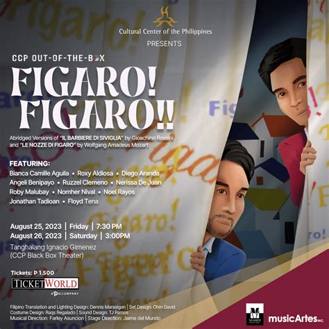 CCP OUT-OF-THE-BOX: FIGARO! FIGARO!! - Cultural Center of the Philippines