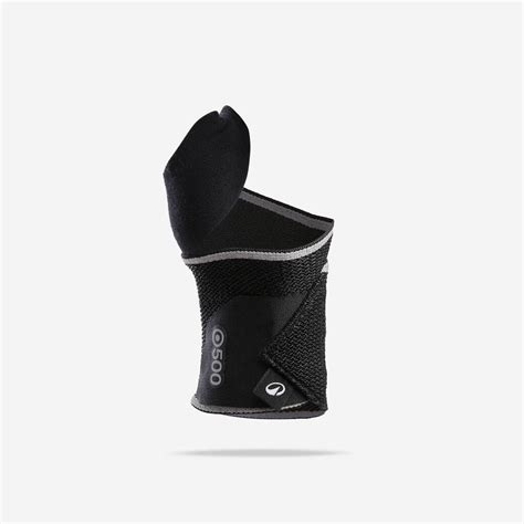 Level 3 right or left wrist support 500 - Smoked Black