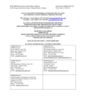 Fillable Online P698 Dbb Physical Security Building Addition, Nas ...