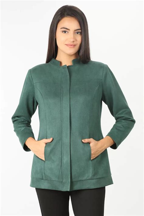 Shop Comfortable Green Jacket Women At Great Price