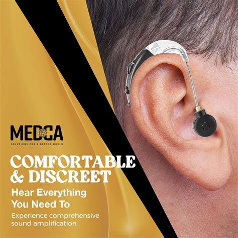 MEDca Behind the Ear Sound Amplifier - BTE Hearing Ear India | Ubuy