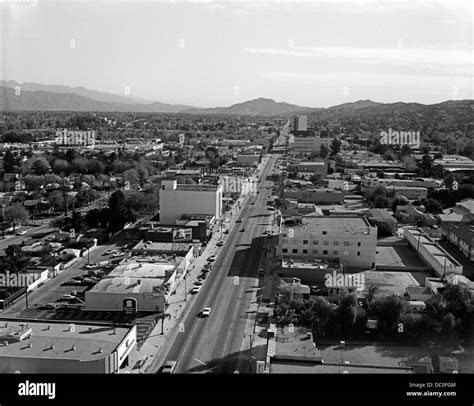 1940s VENTURA BOULEVARD VIEW EAST FROM SHERMAN OAKS, CA TOWARDS STUDIO ...