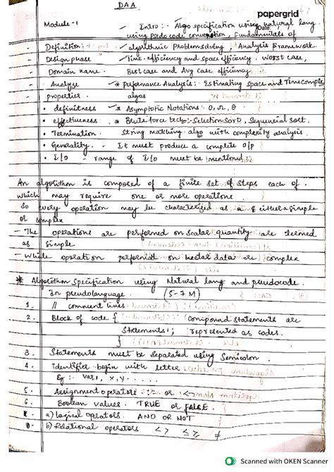 Image result for Algorithm Specification in Daa