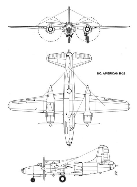 North American XB-28 Dragon - War History
