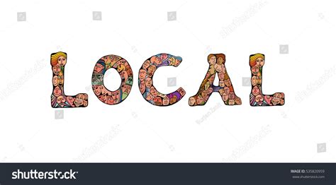 The Word Local Many Times 的图像结果