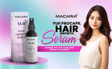 Buy Yuii Hair Growth Serum for Men & Women with Procapil, Redensyl ...
