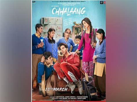 Rajkummar Rao shares first poster of 'Chhalaang'
