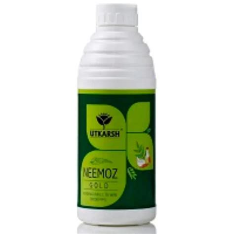 Neemoz-Gold (Azadirachtin E.C. 1% w/w, 10000 ppm) Neem Oil Based Natur