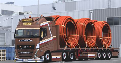 Грузовик Volvo FH5 Tonerud Transport для ETS2 — Teletype