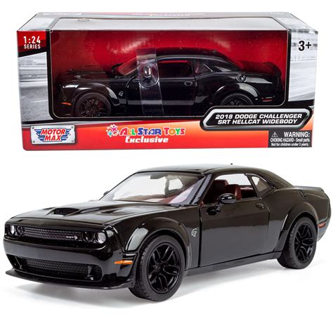 All Star Toys 2018 Challenger SRT Hellcat Widebody Black with Red ...