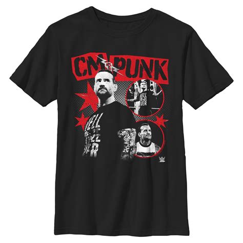 Boys WWE CM Punk T Shirt - Walmart.com