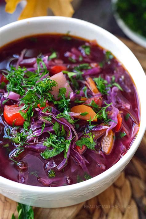 Red Cabbage Soup
