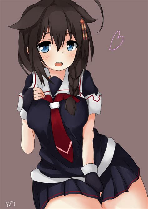 Image result for black haired anime girl