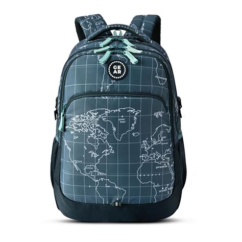 Buy Gear Globe Trotter Backpack 17"/29L Medium Water Resistant School ...