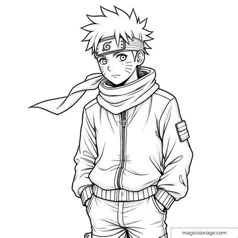 Naruto Uzumaki Drawing Full Body