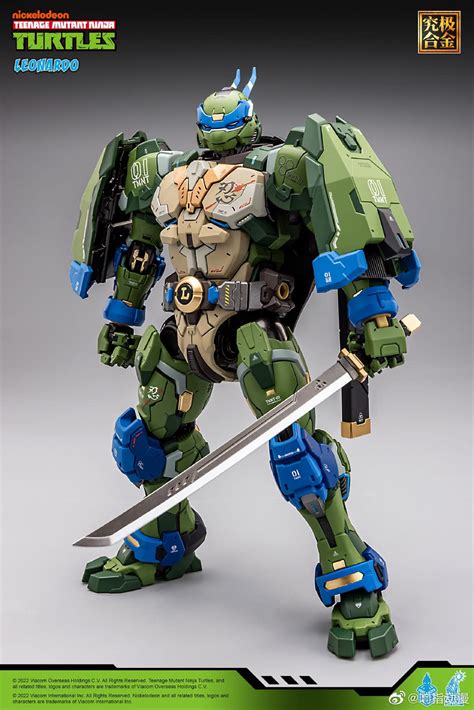 Heat Boys Debuts Mecha Teenage Mutant Ninja Turtles Leonardo Figure