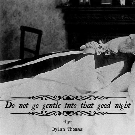 An Analysis of "Do not go gentle into that good night" by Dylan Thomas ...