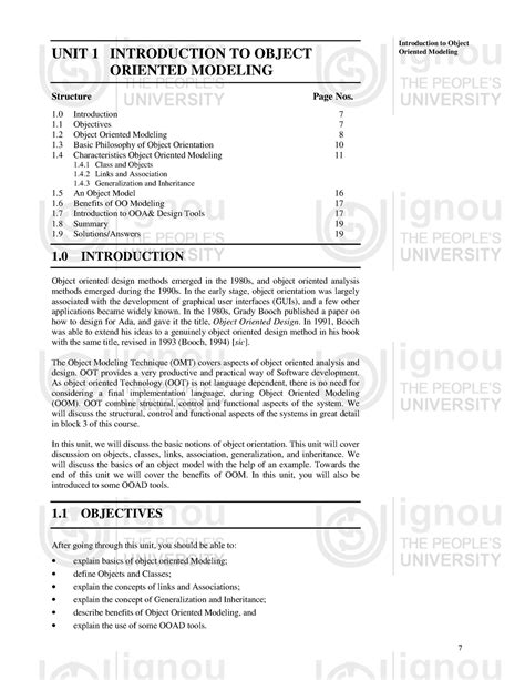 Unit-1 - ooad notes - Introduction to Object UNIT 1 INTRODUCTION TO ...