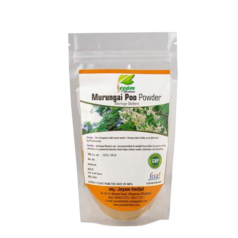 Buy Murungai Poo, Drumstick Flower Powder, (100g) Online at Low Prices ...
