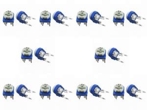 Flyrobo (10 Pcs) Pro3D 10K Ohm Trimpot Trimmer Potentiometer Electronic ...