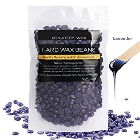 Buy Lavender Hair Removal Hard Wax Beans Women Bikini Brazilian Wax ...
