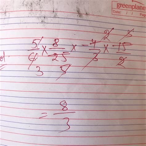 Simplify : 5/6×8/25×-4/3×15/2 - Brainly.in