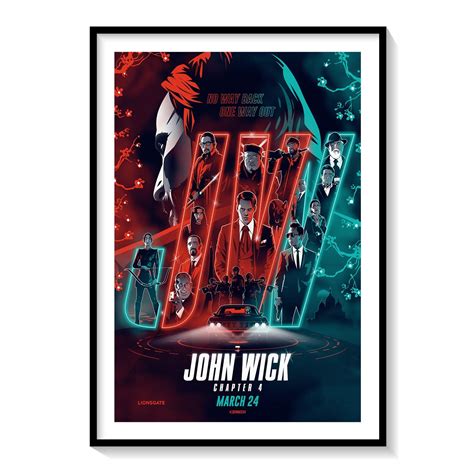Buy John Wick 02 Movie Poster Online at Best Price – Dessine Art