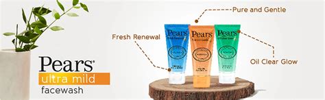 Pears Pure & Gentle Face Wash 60 gm | 98% Pure Glycerin | Mild ...