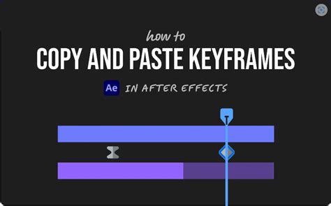 Image result for How to Copy and Paste Keyframes After Effects
