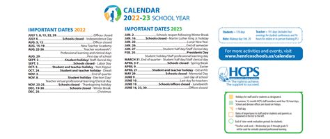 Arthur Ashe, JR. Elementary - School District Instructional Calendar ...