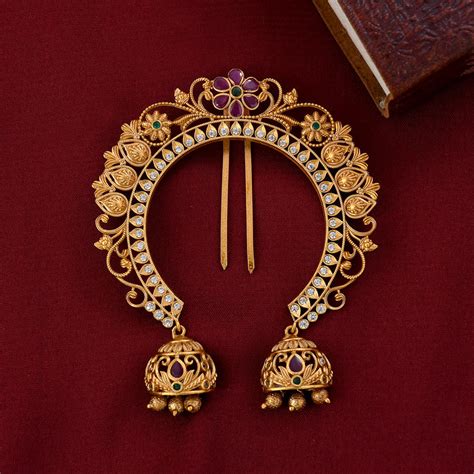 Flower Design Hair Bun Pin