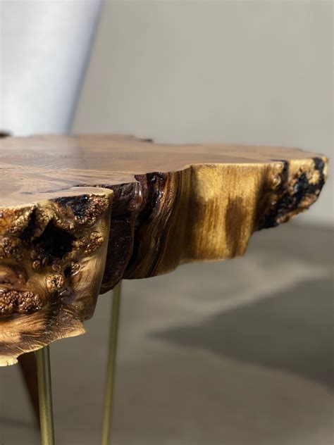 Coffee Table Wood Round,modern Coffee Table Round,slab Coffee Table ...