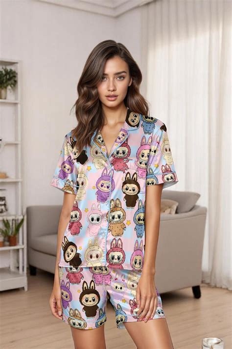 Labubu Short Nightwear – Maisha Creations