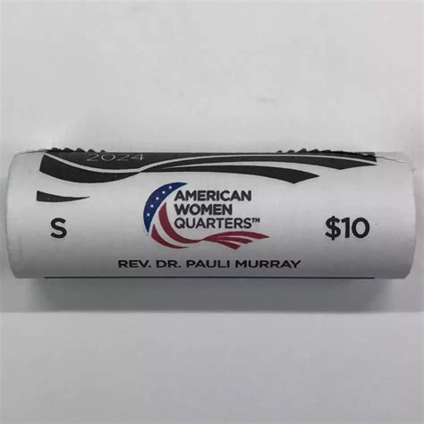 2024-S Rev. Dr. Pauli Murray American Women Quarter US Mint San ...