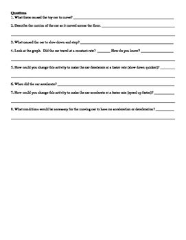 Image result for Acceleration Lab Worksheet
