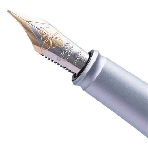 Diplomat Aero Matt Chrome 14CT Bi-Colour Nib Section