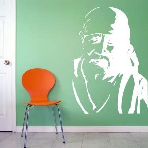 Decor Villa 58 cm Decor villa Sai Baba Wall Decal & Sticker White Color ...