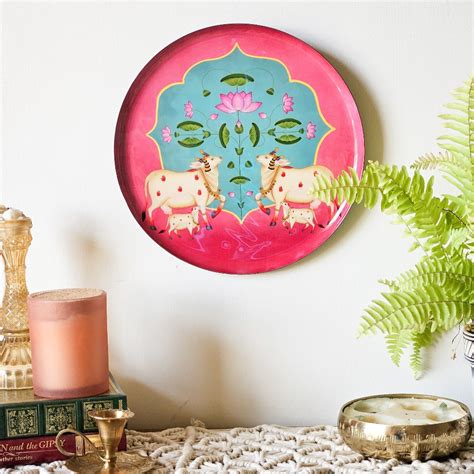 Single Wall Plates With Stand – Ritualistic