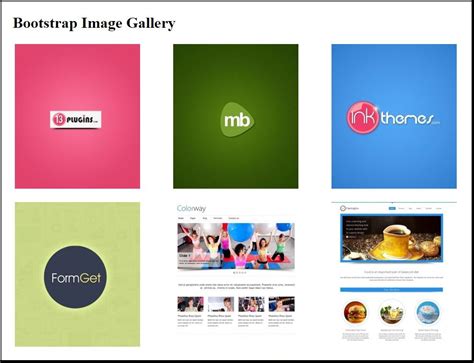 Image result for Bootstrap Image Gallery