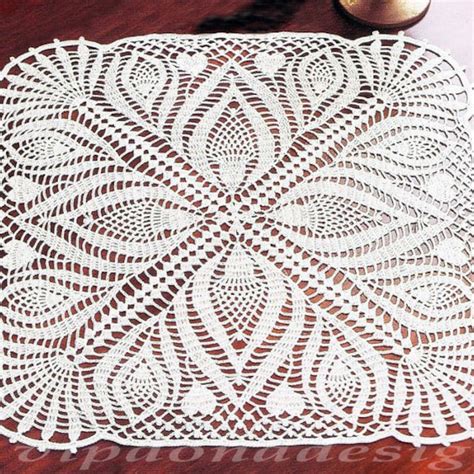 Image result for Square Doily Tutorials