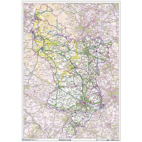 Derbyshire On a Map 的图像结果