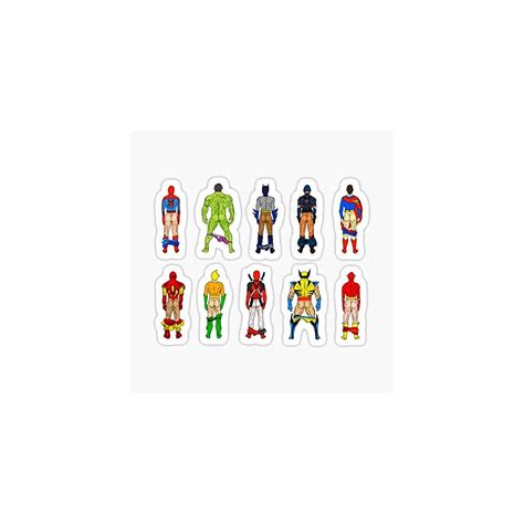 Buy Superhero Butts Sticker - Sticker Graphic - Auto, Wall, Laptop ...