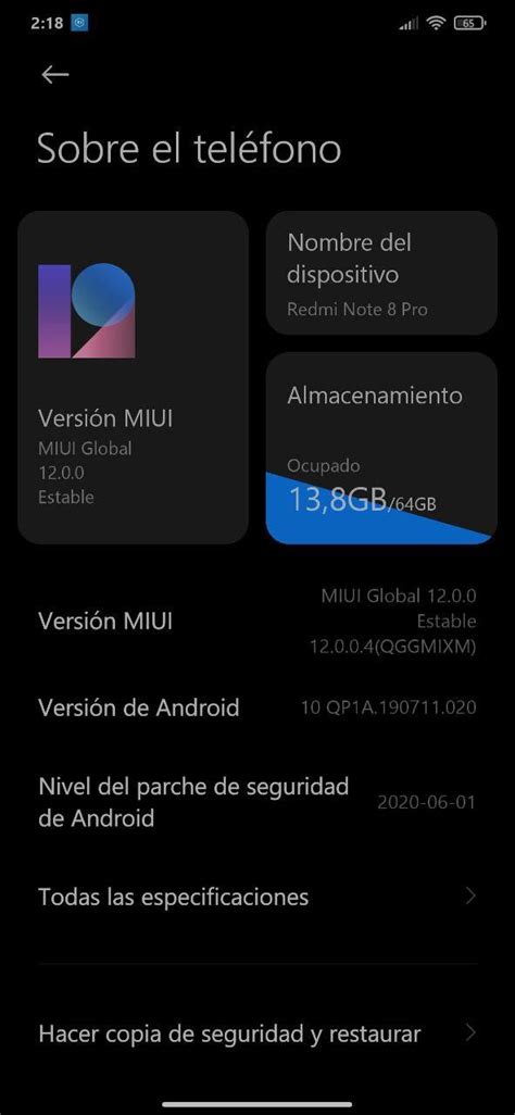 MIUI 12 Install Redm Note 8 的图像结果