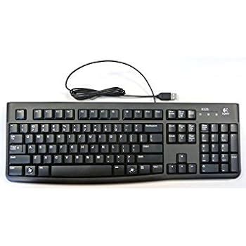Amazon.in: Buy Logitech K100 Classic PS/2 Wired Keyboard (Black) Online ...