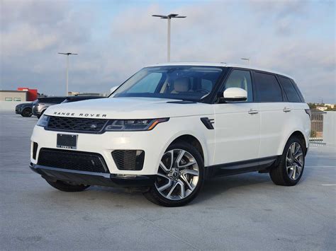 Pre-Owned 2021 Land Rover Range Rover Sport HSE Silver Edition Sport Utility in Austin #5387846A ...